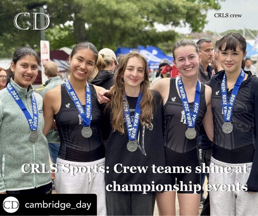 CRLS Rowing – At Home on the Charles